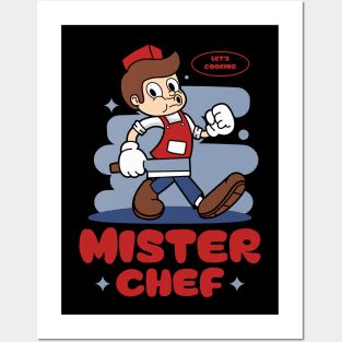 Mister Chef Posters and Art